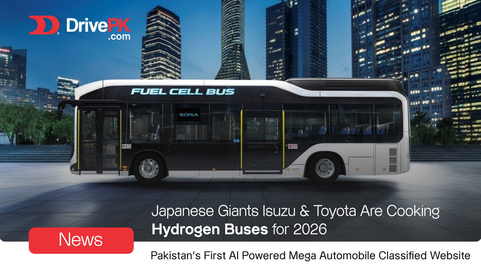 Isuzu & Toyota to Launch Hydrogen Buses in 2026 | Clean Transport