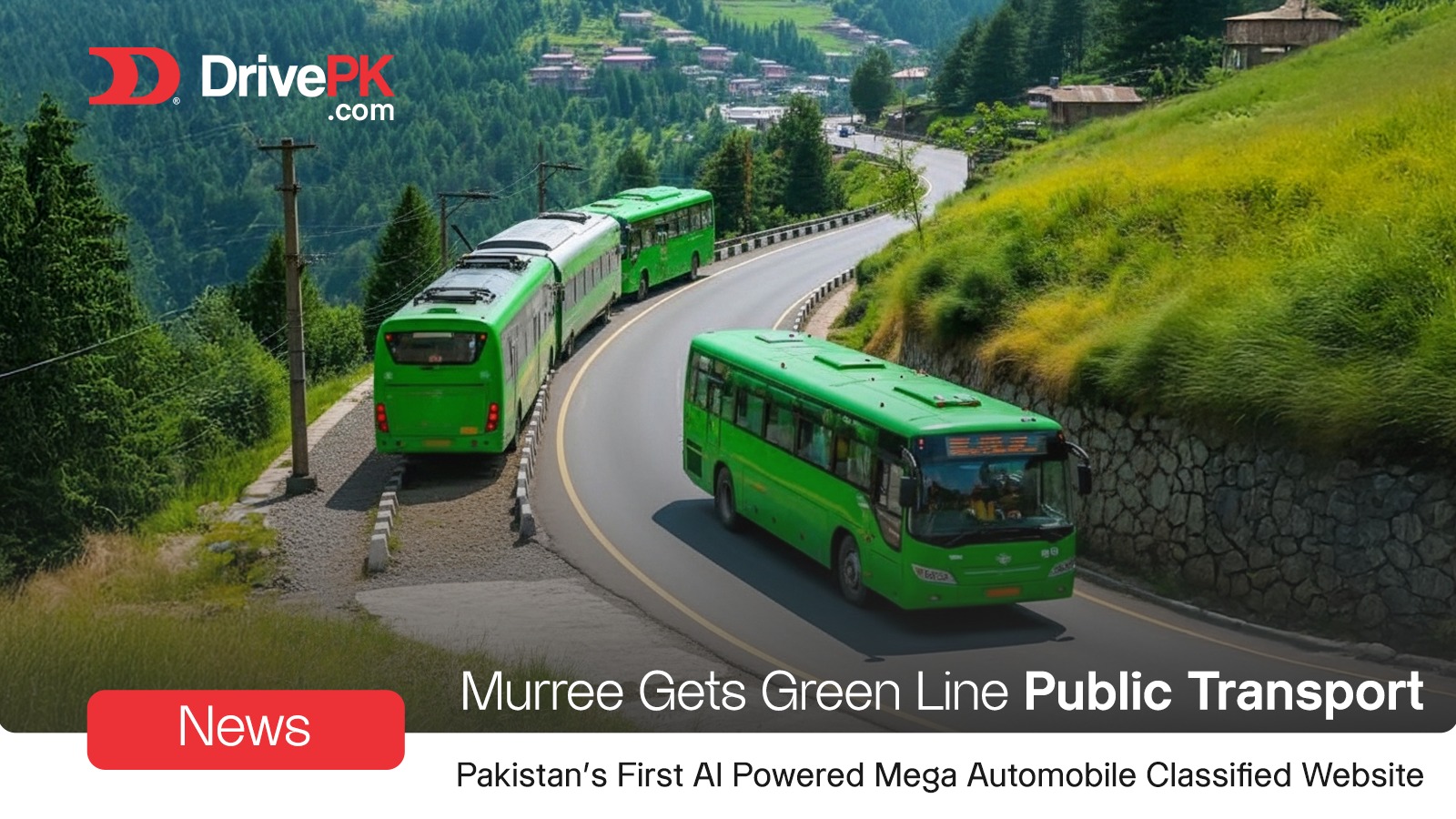 CM Punjab Introduces Green Line Public Transport for Murree