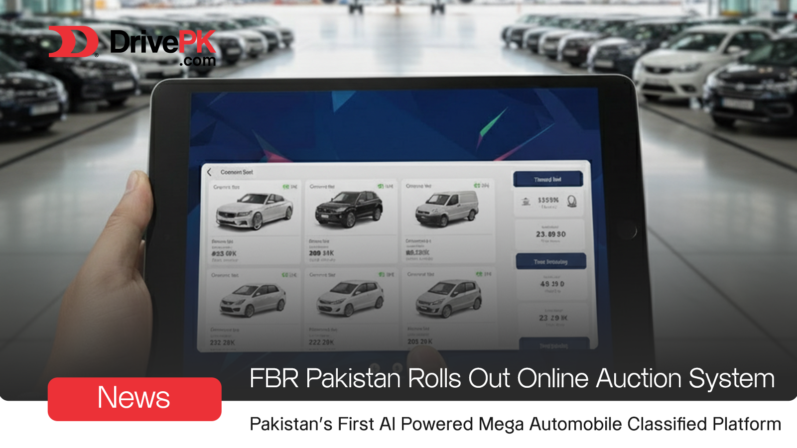 FBR Pakistan Rolls Out Online Auction System for Seized Vehicles: A Game-Changer for Transparency