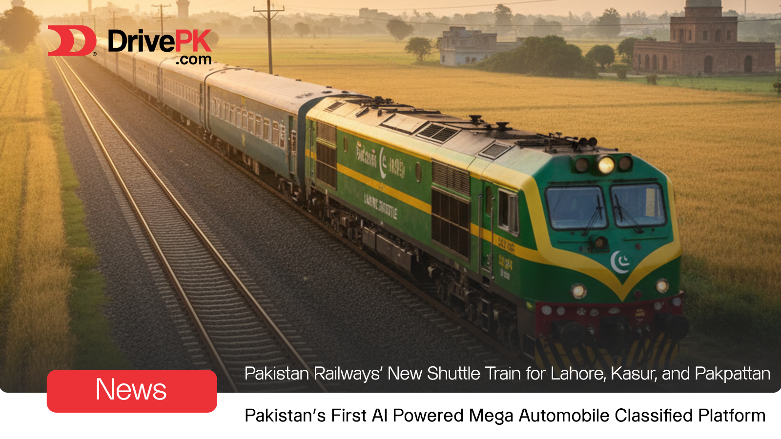 Pakistan Railways’ New Shuttle Train: A Game-Changer for Lahore, Kasur, and Pakpattan