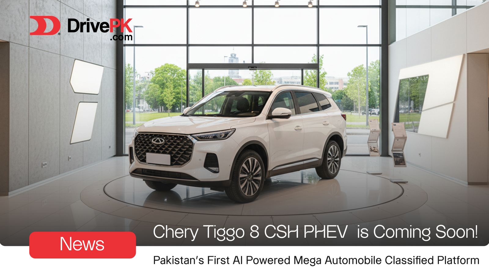 Leaked Photos Tease Chery Tiggo 8 CSH PHEV Arrival in Pakistan
