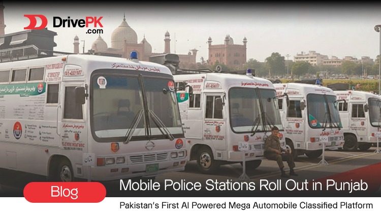 Mobile Police Stations Roll Out in Punjab: Services at Your Doorstep