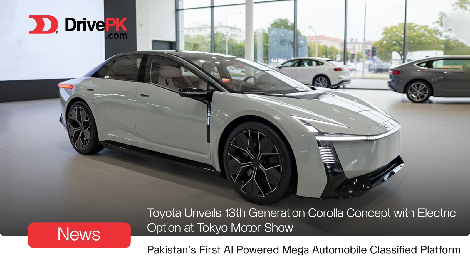 Toyota Unveils Bold New Corolla Concept at Japan Mobility Show 2025