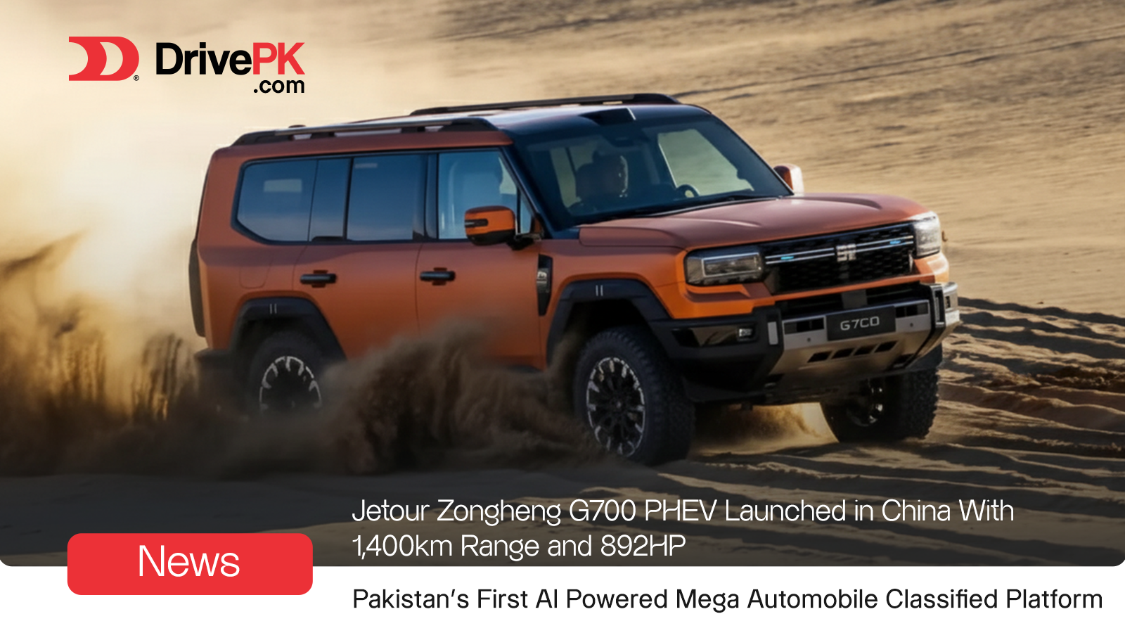 Jetour Zongheng G700 Hits China's Roads