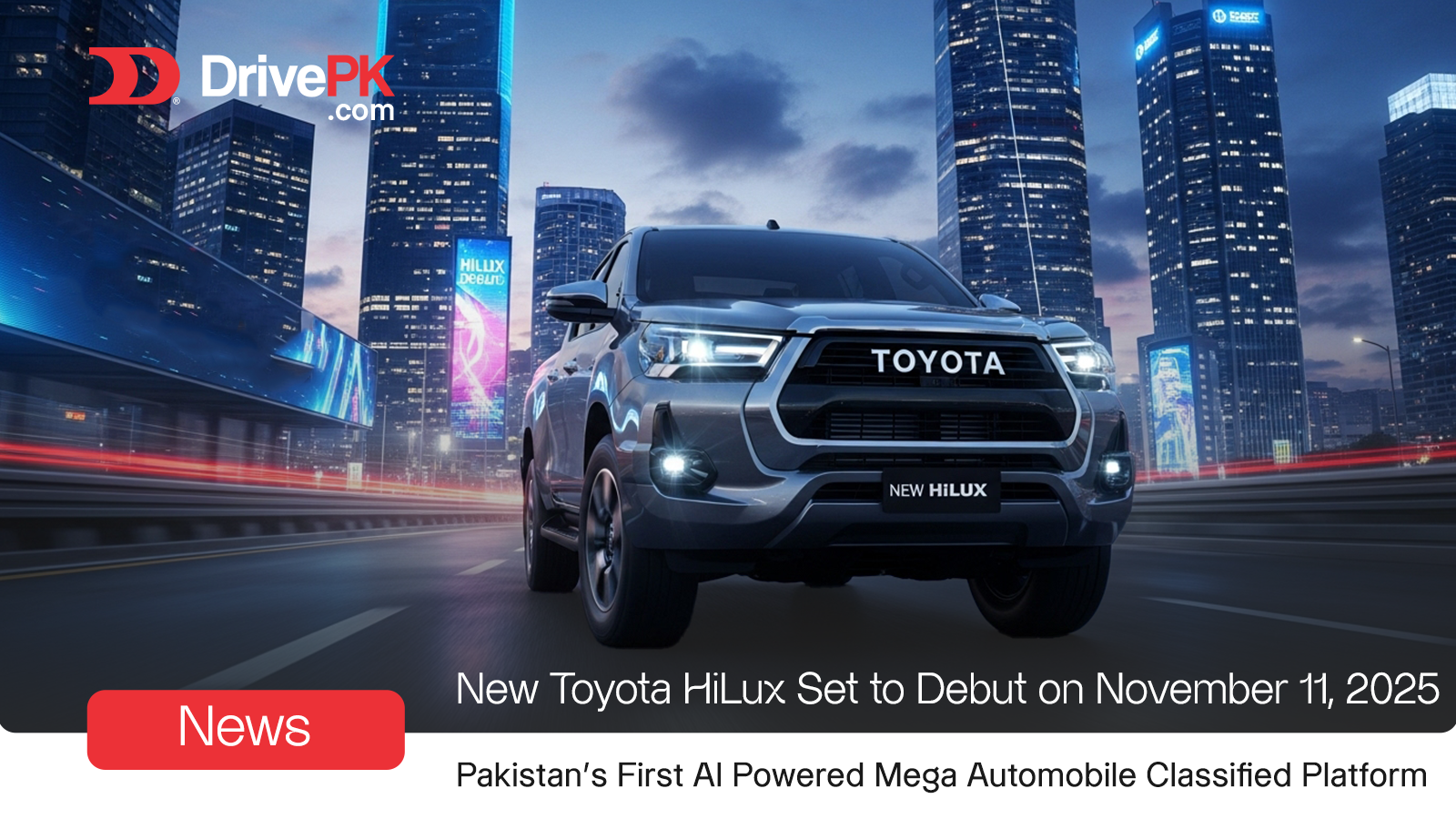 Toyota HiLux Gets a Fresh Look: What's Coming on November 11