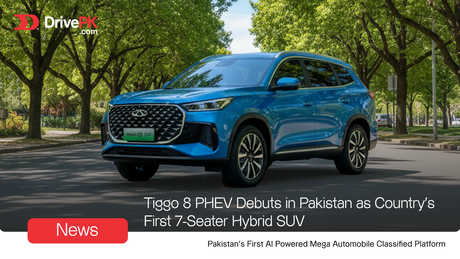 Chery Tiggo 8 PHEV Lands in Pakistan