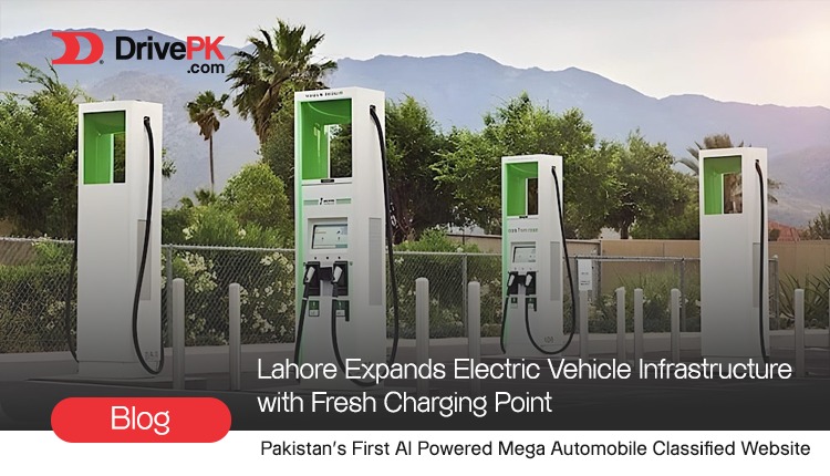 Lahore Adds New EV Charger on Busy Road