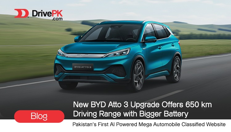 BYD Atto 3 Gets a Battery Boost: More Range, More Power