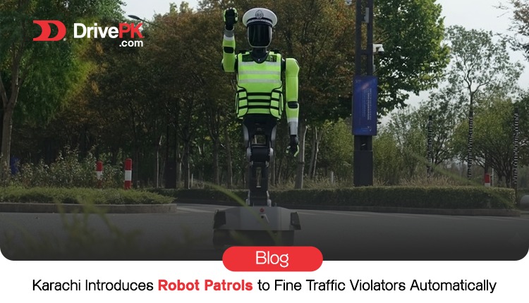 Karachi’s Traffic Police Go High-Tech with Robot Patrols