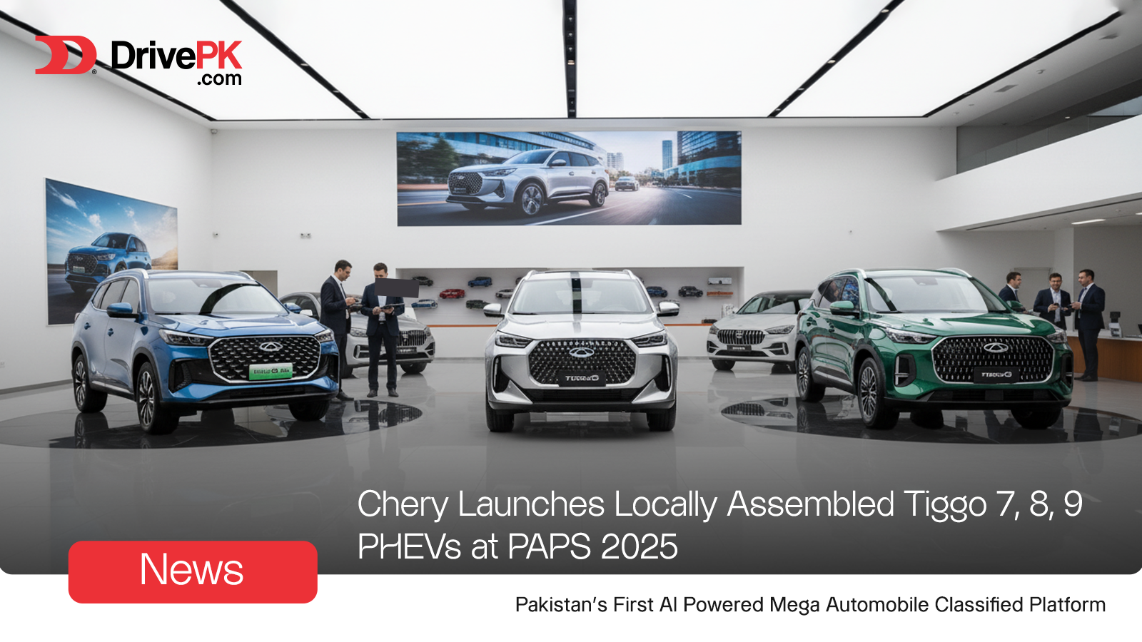 Chery PHEVs Shine at PAPS 2025: Tiggo 7, 8, and 9 Go Local