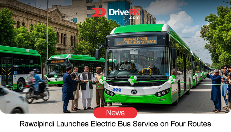 Rawalpindi’s Electric Buses Are Finally Here…45 of Them Started Running Today