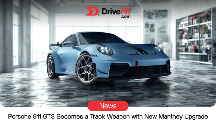 Porsche 911 GT3 Gets Faster, Thanks to the New Manthey Kit