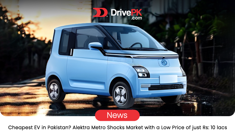 Pakistan’s Most Affordable Electric Car is Here, Alektra Metro Starts at Rs 10.95 Lakh