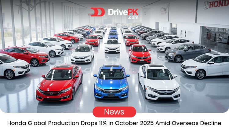 Honda Production Dropped 11% in October 2025 . But Shipments to America Jumped Four Times Over