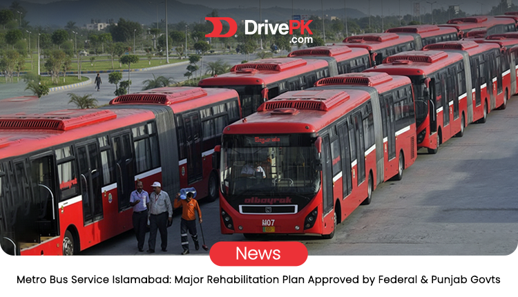 Islamabad & Rawalpindi Metro Bus to Undergo Major Repairs After Government Meeting
