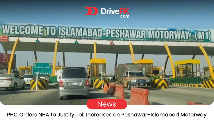 Peshawar High Court Suspends M-Tag Fines on M-1 Motorway Until December 10