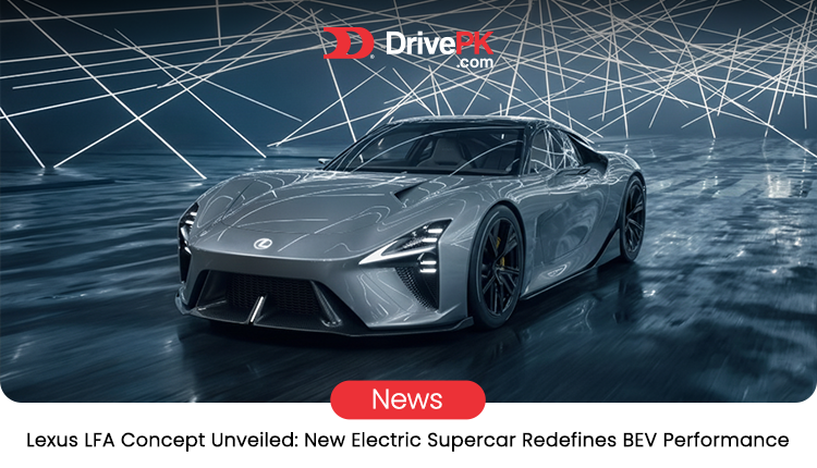 Lexus LFA Concept Unveiled. Electric Supercar Revives the Legendary Name