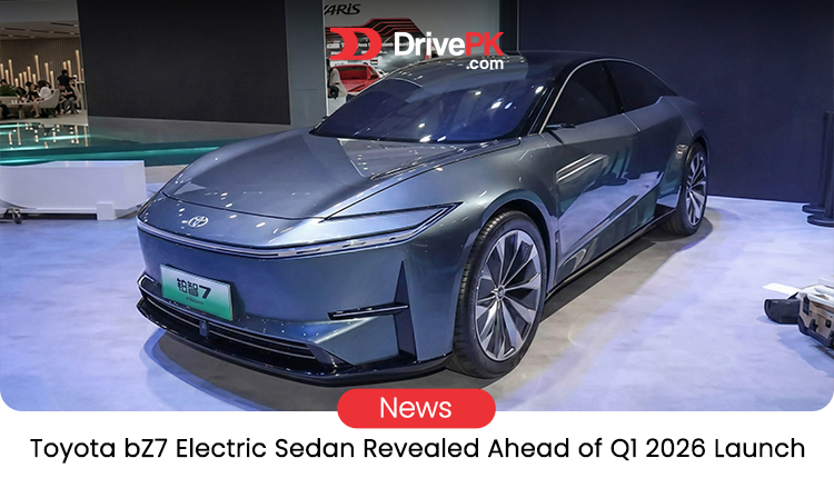 Toyota bZ7 Electric Sedan China Launch 2026 Specs Price Range