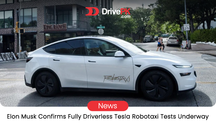 Tesla Starts Driverless Robotaxi Tests in Austin: No Human Monitors