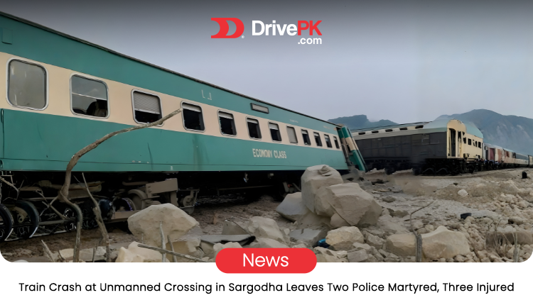 Tragic Sargodha Train Accident: 2 Police Officers Killed at Unmanned Crossing