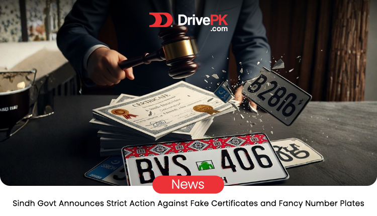 Sharjeel Memon Cracks Down on Fake Fitness Certificates; Karachi Police Target Illegal Number Plates