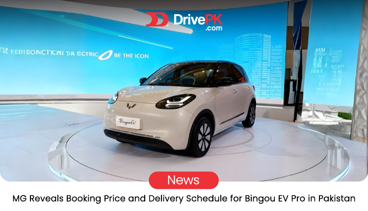 MG Bingou EV Pro Booking in Pakistan: Price, Delivery & Features