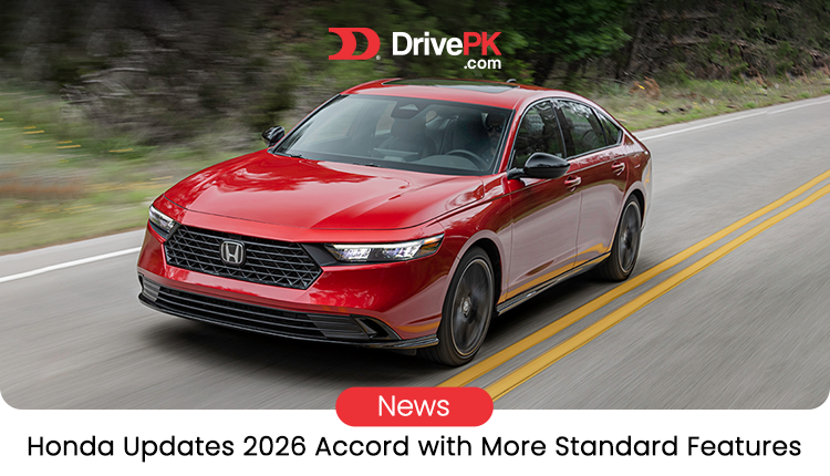2026 Honda Accord Updates: Bigger Screen, Wireless Tech & Minor Styling Tweaks
