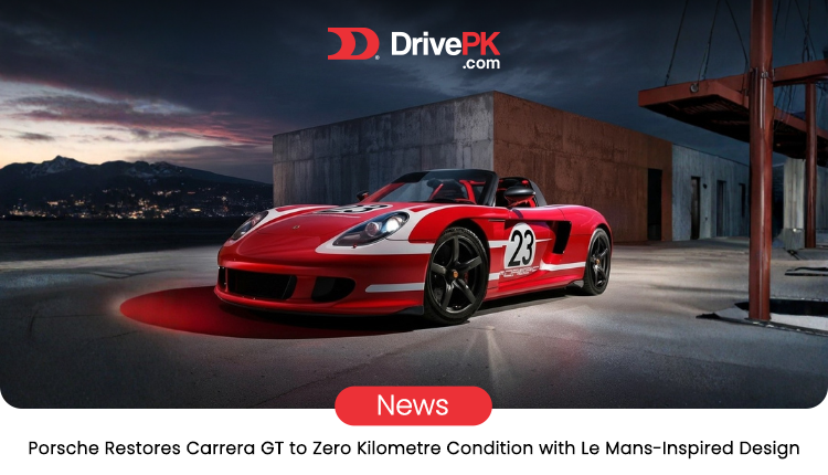 Porsche Restores Carrera GT to Zero Kilometres with Legendary Racing Livery