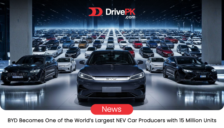 BYD Hits 15 Million NEV Milestone: Leading the EV Charge Over Tesla and VW