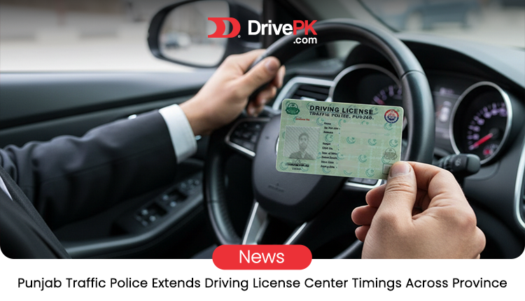 Punjab Traffic Police Extends Driving License Center Hours for Easier Access