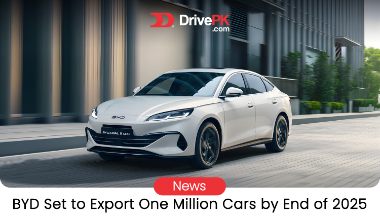 BYD Eyes One Million Car Exports by End of 2025: Growth Story Unfolds