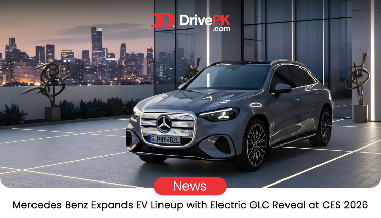 Mercedes-Benz Electric GLC Debut at CES 2026: 483 HP, 713 km Range, and AI Tech