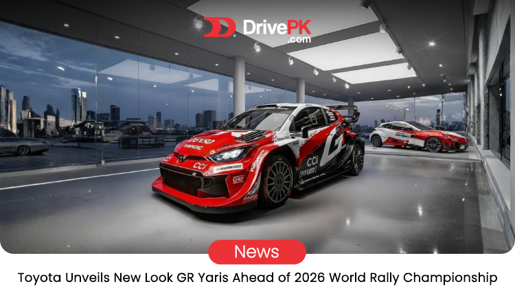 Toyota's Bold New 2026 GR Yaris Rally1 Livery Revealed for WRC Season