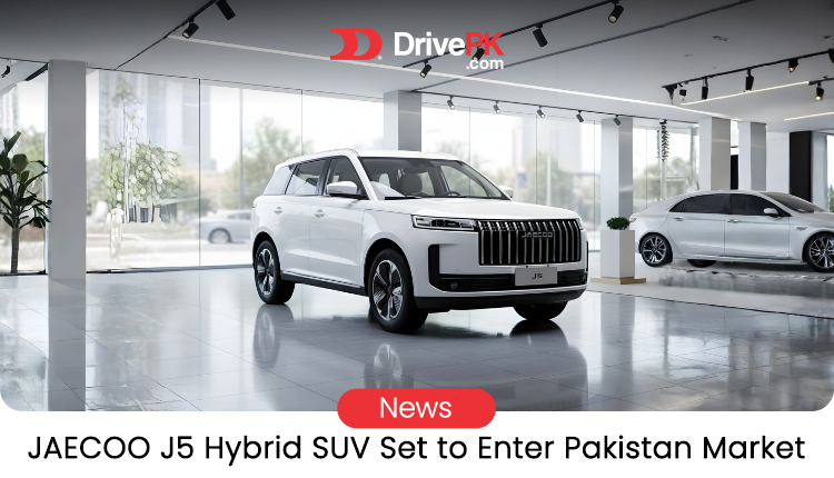 JAECOO J5 HEV Launch in Pakistan: Features, Specs, and Market Impact