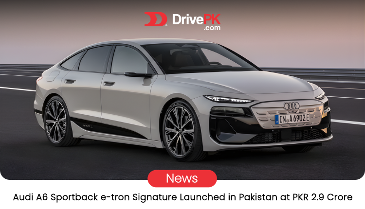 Audi A6 Sportback e-tron Signature Launches in Pakistan: Features, Price, and Range