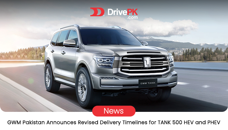 GWM Pakistan Updates TANK 500 Delivery Times Due to High Demand