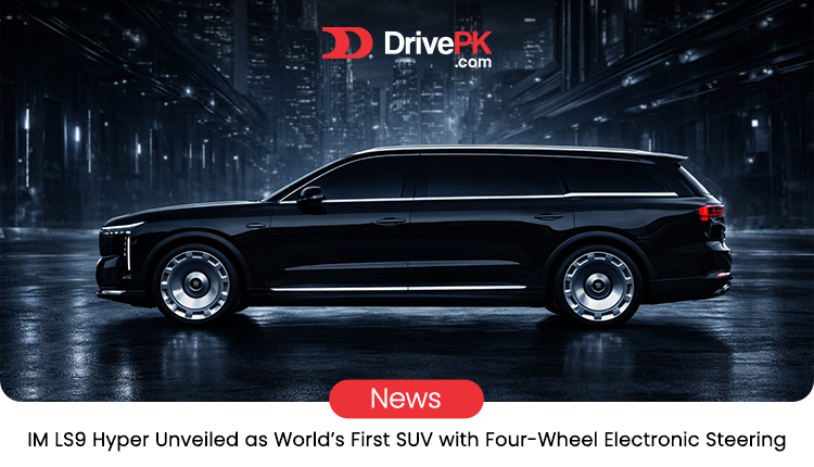 IM Motors LS9 Hyper: World's First SUV with Four-Wheel Electronic Steering