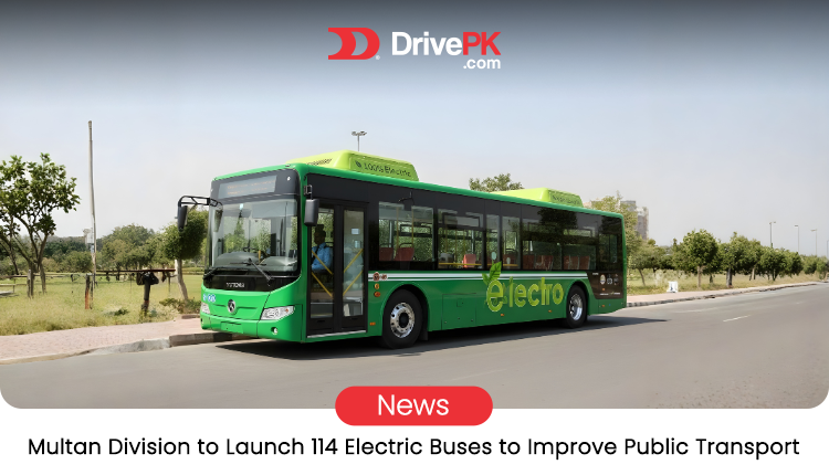 Punjab's Electric Bus Service Launches in Multan: Eco-Friendly Transport Upgrade