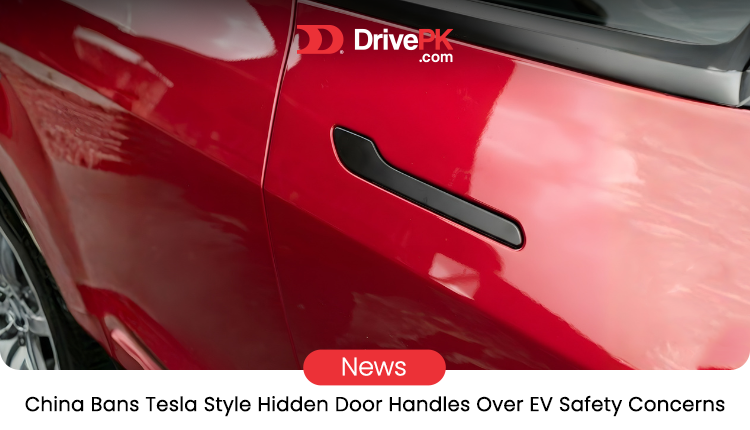 China Bans Hidden Door Handles on EVs: Safety Rules Starting 2027