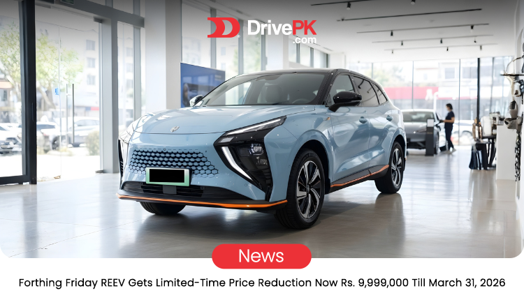 Forthing Friday REEV Price Drop: Rs. 1M Off Until March 2026