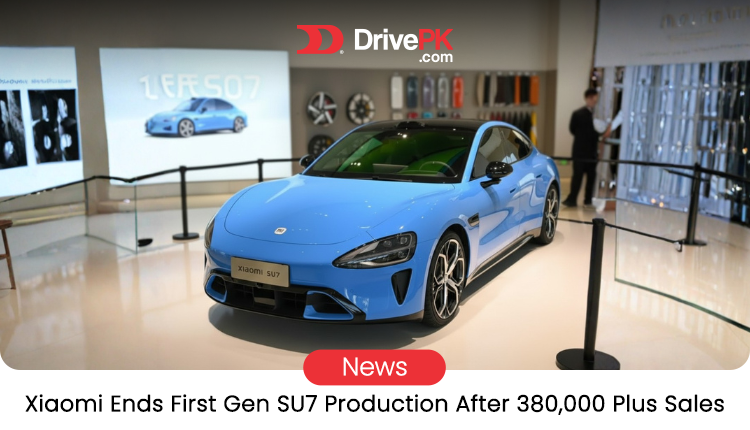 Xiaomi Ends SU7 Production After 381,000 Deliveries, New Model Launches April 2026