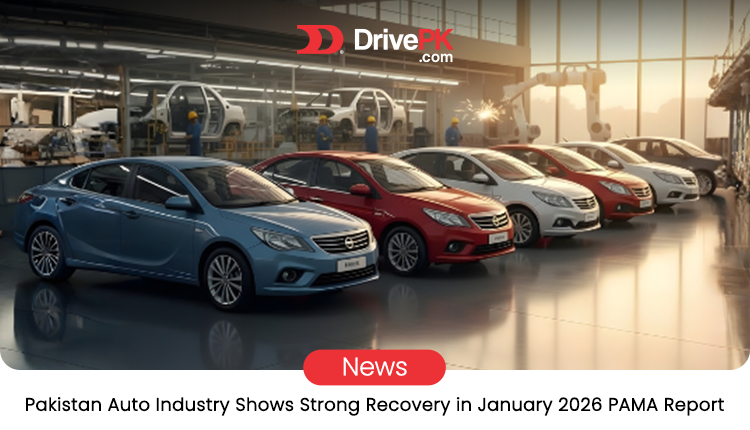 Pakistan Auto Industry Recovery January 2026 PAMA Report Insights