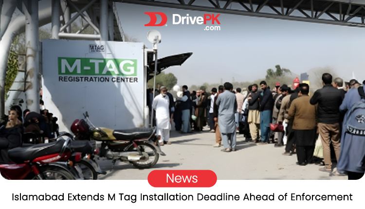 M-Tag Deadline for Motorcycles in Islamabad Extended to March 5, 2026 – Key Details
