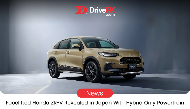 2026 Honda ZR-V Facelift Revealed: Hybrid-Only SUV with New Design and Tech Upgrades