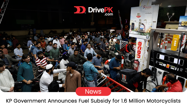 Khyber Pakhtunkhwa Fuel Subsidy 2026: Rs2,200 Relief for 1.6 Million Motorcyclists After Petrol Hike