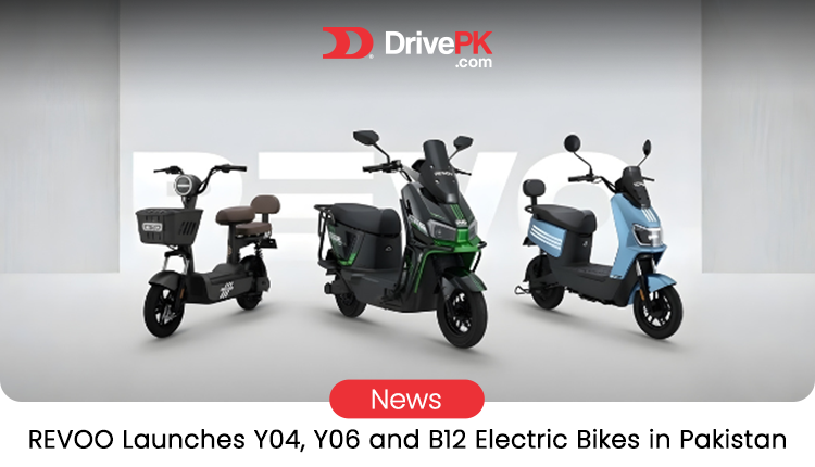 REVOO Y04, Y06, B12 Electric Bikes Launched in Pakistan Prices & Features 2026