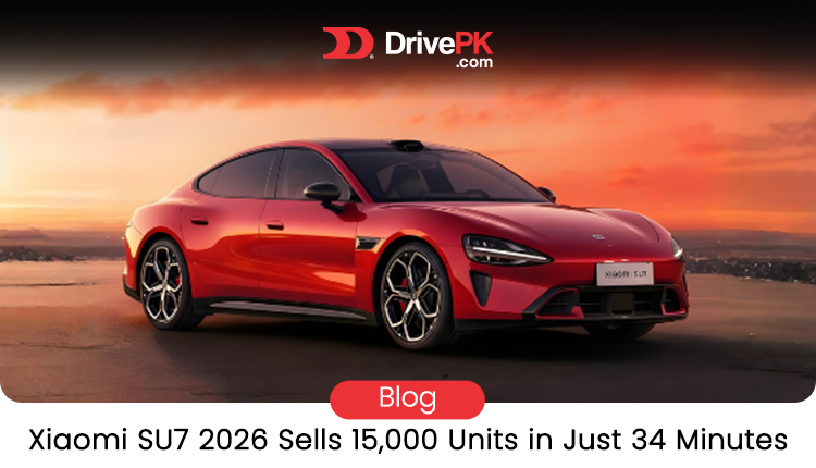 Xiaomi SU7 2026 Refresh Sells 15,000 Units in 34 Minutes: Up to 902 km Range