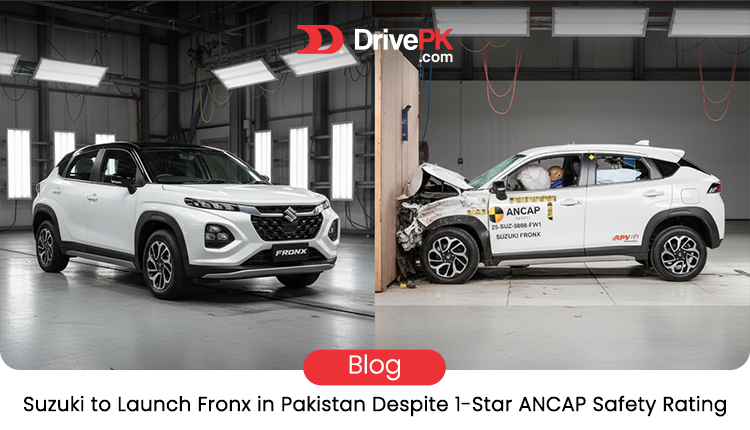 Suzuki to Launch Fronx in Pakistan Despite 1-Star ANCAP Safety Rating: Is It a Gamble Worth Taking?