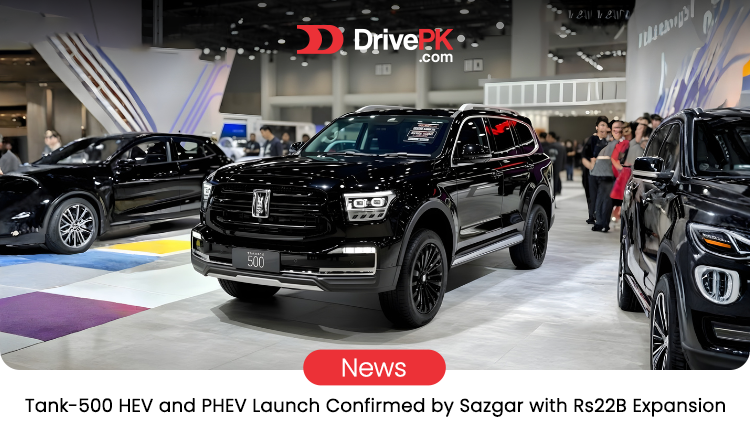 Sazgar Rolls Out Tank 500 Hi4-T Hybrid SUV in Pakistan  Trial Production by March 2026