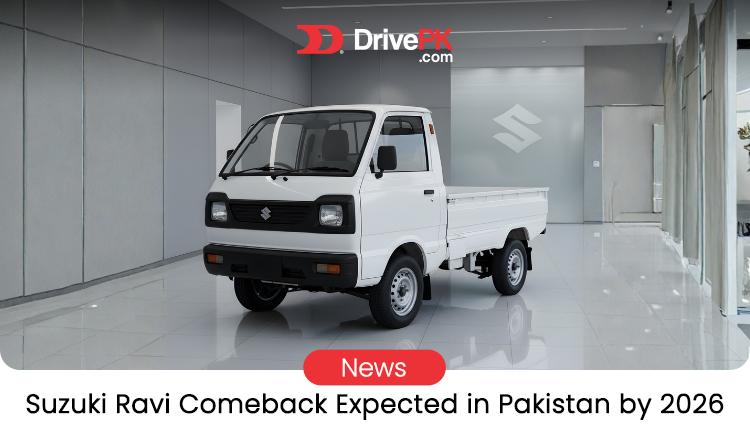 Suzuki Ravi 2026 Relaunch in Pakistan: Pak Suzuki Pickup Return Expected Soon